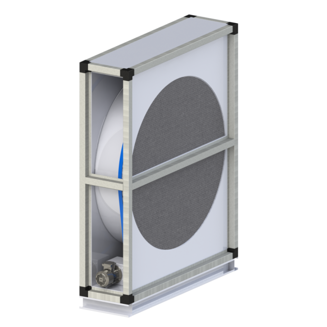 Центральный кондиционер (приточно-вытяжная установка с рекуперацией тепла)