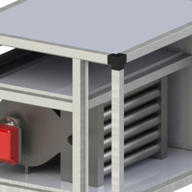Секция газового воздухонагревателя