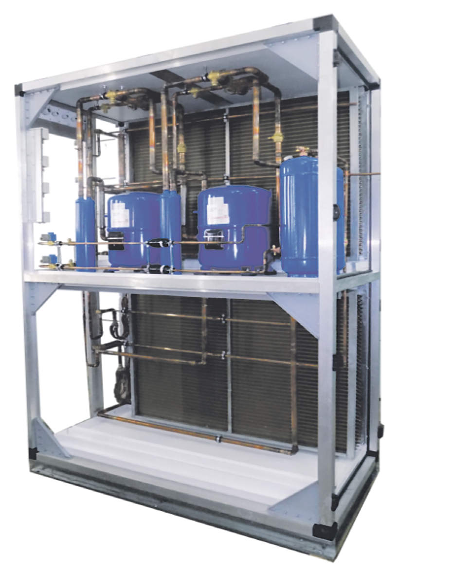 Секция фреонового воздухоохладителя