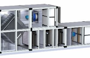 Центральный кондиционер BAIR PRIME приточно-вытяжной с рекуператором и пароувлажнителем